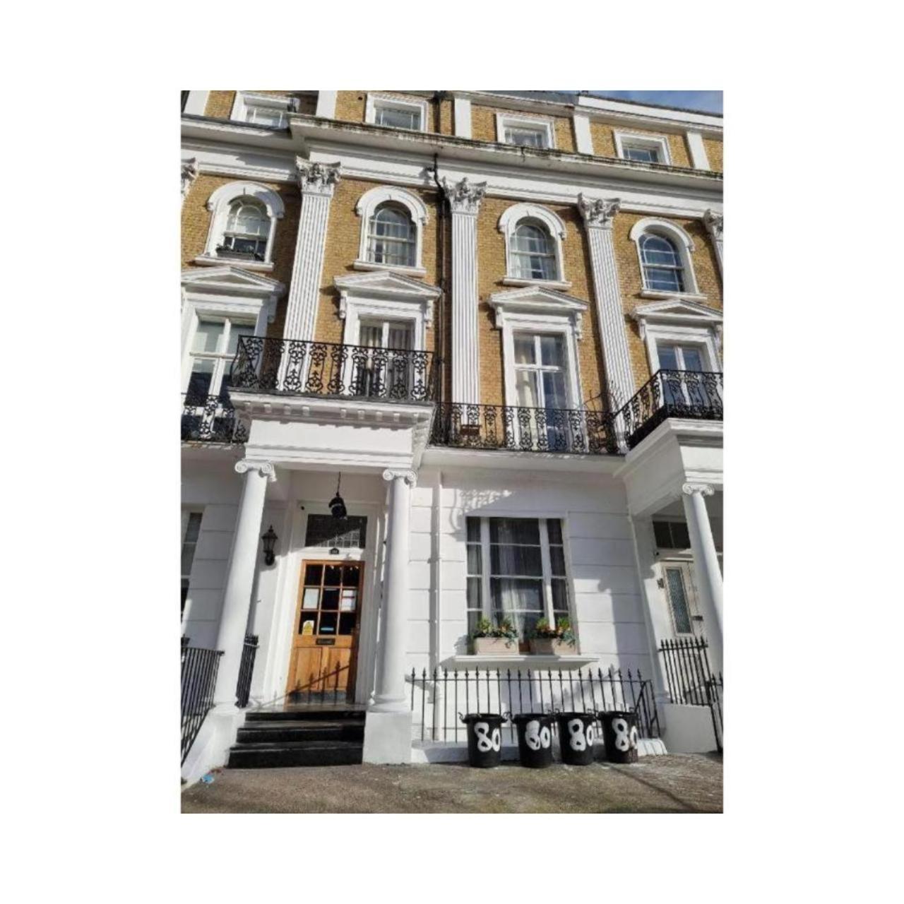 Fb1-Spacious Basement Studio Flat Fits 2- Near Hyde Park 伦敦 外观 照片